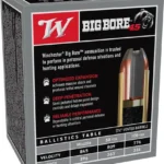 WINCHESTER BIG BORE 45 LC - 250GR JHP 20RD 10BX/CS 5 AX45CBB BACK