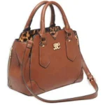 BULLDOG SATCHEL PURSE W/HLSTR CHSTNT 2 BDP 024 1