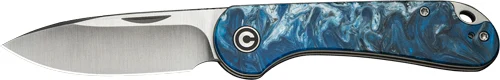 CIVIVI KNIFE ELEMENTUM SLIP - JOINT 2.9" BLUE OCEAN/SATIN 2 CIVIVI KNIFE ELEMENTUM SLIP - JOINT 2.9" BLUE OCEAN/SATIN - Image 2