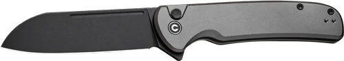 CIVIVI KNIFE CHEVALIER II 3.4" - GRAY ALUM HANDLE/BLACK STNWSH 2 CIVIVI KNIFE CHEVALIER II 3.4" - GRAY ALUM HANDLE/BLACK STNWSH - Image 2