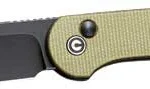 CIVIVI KNIFE ELEMENTUM 3.47" - OLIVE MICARTA/BLACK STNWASH 2 C2103B