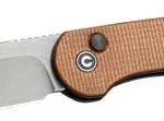 CIVIVI KNIFE ELEMENTUM 3.47" - BROWN MICARTA/GRAY STONEWASHED 2 C2103D