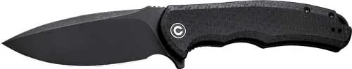 CIVIVI KNIFE PRAXIS 3.75" BLK - COARSE MICARTA/BLK STONEWASHE 1 CIVIVI KNIFE PRAXIS 3.75" BLK - COARSE MICARTA/BLK STONEWASHE