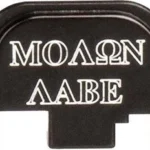 CRUXORD BACK PLATE MOLON LABE - FITS GLOCK 43 2 CG059BM
