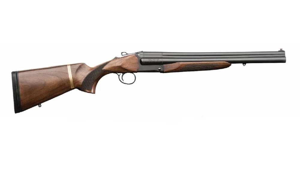 CHARLES DALY TRIPLE THREAT 20/18.5 BL/WD 3" 1 CHARLES DALY TRIPLE THREAT 20/18.5 BL/WD 3"