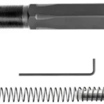 PHASE 5 MINI STOCK ASSEMBLY - CARBINE TUBE AR-15 BLACK 2 CMSA