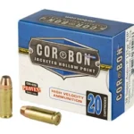 CORBON 38SUPER+P 125GR JHP 20/500 2 COR38X12520 1