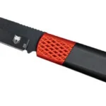 COBRATEC GIDEON HIDDEN RELEASE - 3" BLACK/RED ALUMINUM D2 BLADE 2 CTGHRBRB