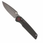 COBRATEC JACKAL PUSH BUTTON - AUTO 3.5" STONEWASH BLACK D2 2 CTJKLBLK