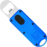 COBRATEC OTF BOTTLE OPENER - BLUE 4.62" OAL W/LANYARD LOOP 2 CTOTFBOBLU
