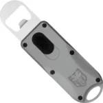 COBRATEC OTF BOTTLE OPENER - GREY 4.62" OAL W/LANYARD LOOP 2 CTOTFBOGRY