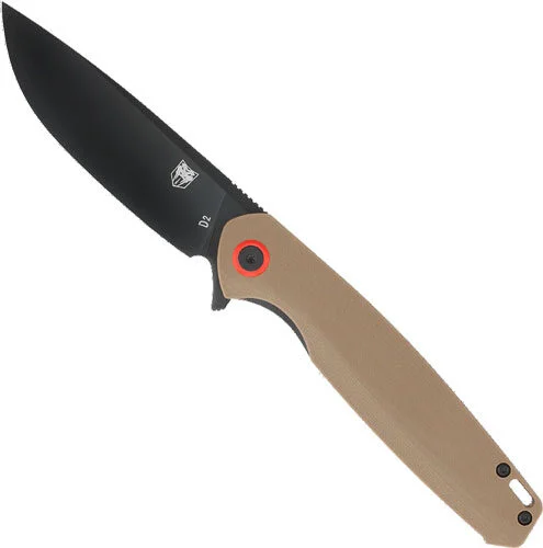 COBRATEC RATH 3.5" FOLDER - BROWN D2 BLACK BLADE 1 COBRATEC RATH 3.5" FOLDER - BROWN D2 BLACK BLADE