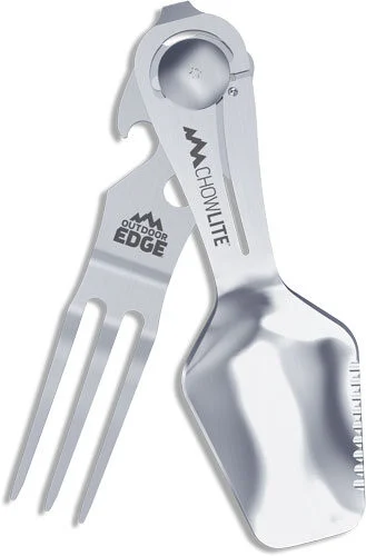 OUTDOOR EDGE CHOWLITE W/ FULL - SIZE SPOON/FORK & 3 TOOLS 2 OUTDOOR EDGE CHOWLITE W/ FULL - SIZE SPOON/FORK & 3 TOOLS - Image 2