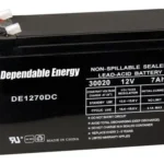 AMERICAN HUNTER BATTERY - RECHARGEABLE 12V 7AMP TAB TOP 2 DE30020
