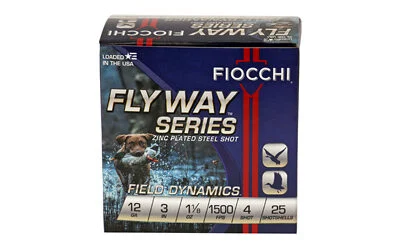 FIOCCHI 12GA #4 FLYWAY STEEL 25/250 1 FIOCCHI 12GA #4 FLYWAY STEEL 25/250