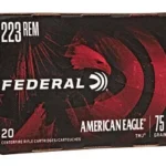 FED AM EAGLE 223 REM 75GR TMJ 20/500 2 FEAE223T75 1