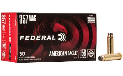 FED AM EAGLE 357MG 158GR JSP 50/1000 1 FED AM EAGLE 357MG 158GR JSP 50/1000