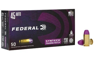 FED SYNTECH 45ACP 230GR TSJ 50/500 1 FED SYNTECH 45ACP 230GR TSJ 50/500