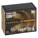 FED PD HST 10MM 200GR JHP 20/200 2 FEP10HST1S 1