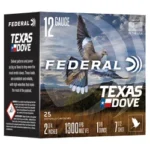 FED TX DOVE 12GA 2.75" 1 1/8OZ #7.5 2 FETXD1275 1