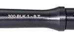 FAXON AR15 BARREL 300BLK - 7.5" 1:8 GUNNER PROFILE BLK 2 FF23208