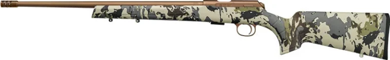 CZ 457 AMERICAN HUNTER 22LR 20 - THREADED BBL. BRONZE CAMO STK