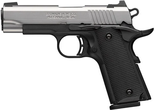 BROWNING 1911-380 STAINLESS - 380ACP 3.58"COMP 8RD BLK/SS 2 BROWNING 1911-380 STAINLESS - 380ACP 3.58"COMP 8RD BLK/SS - Image 2