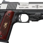 BROWNING 1911-380 BLACK LABEL - MEDALLION W/ LASER 4.25" WOOD 2 G051952492