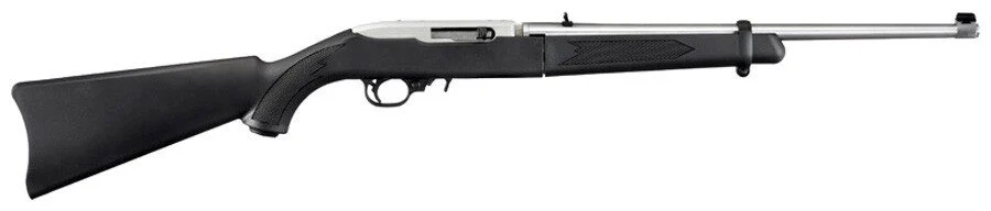 RUGER 10/22 CARBINE 22LR - TAKEDOWN STAINLESS BLACK SYN 1 RUGER 10/22 CARBINE 22LR - TAKEDOWN STAINLESS BLACK SYN