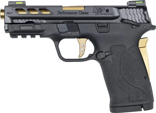 S&W SHIELD M2.0 M&P 380ACP EZ - PERFORMANCE GOLD PORTED BARREL 1 S&W SHIELD M2.0 M&P 380ACP EZ - PERFORMANCE GOLD PORTED BARREL
