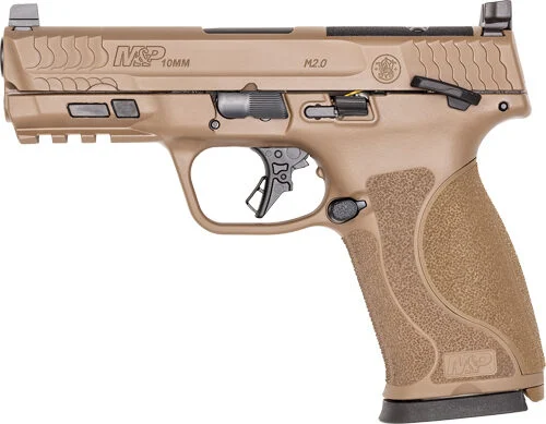 S&W M&P 10MM M2.0 4" FS - 15-SHOT ARMORNITE W/SAFETY FDE 1 S&W M&P 10MM M2.0 4" FS - 15-SHOT ARMORNITE W/SAFETY FDE