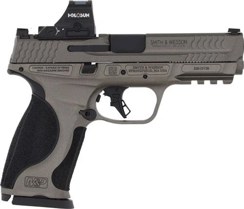 S&W M&P9 M2.0 METAL 9MM 4.25" - 17-SHOT TUNGSTEN GRY w/ HS407C 1 S&W M&P9 M2.0 METAL 9MM 4.25" - 17-SHOT TUNGSTEN GRY w/ HS407C