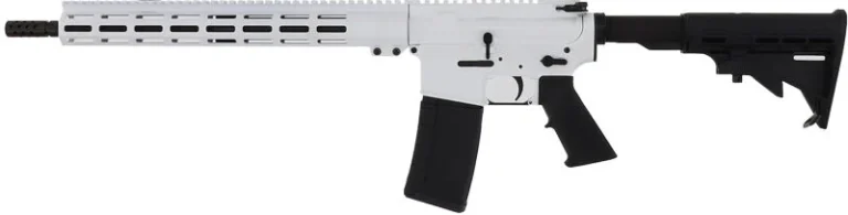 GLFA AR15 RIFLE 223 WYLDE - 16" NIT BBL WHITE