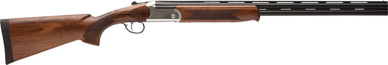 STEVENS 555E O/U 28GA 26" MC5 - 2 3/4" SILVER ENGAVED/WALNUT 1 STEVENS 555E O/U 28GA 26" MC5 - 2 3/4" SILVER ENGAVED/WALNUT