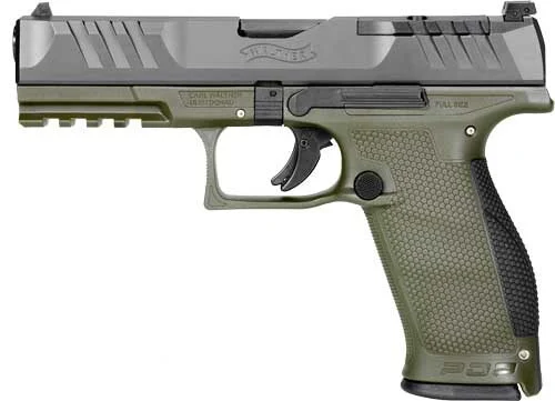 WALTHER PDP OR 9MM 5" - 18-SHOT GREEN POLYMER FRAME 2 WALTHER PDP OR 9MM 5" - 18-SHOT GREEN POLYMER FRAME - Image 2