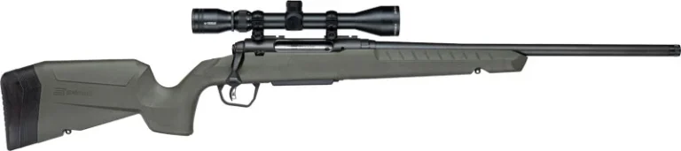 SAVAGE AXIS 2 XP 30-06 20" - THREADED W/3-9X40 BLACK/GREEN