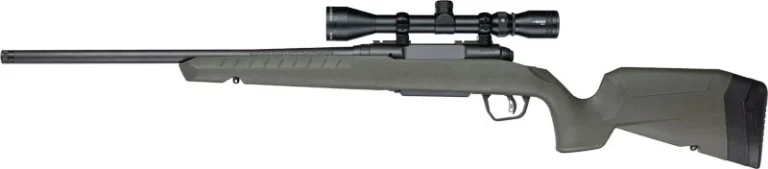 SAVAGE AXIS 2 XP 30-06 20" - THREADED W/3-9X40 BLACK/GREEN