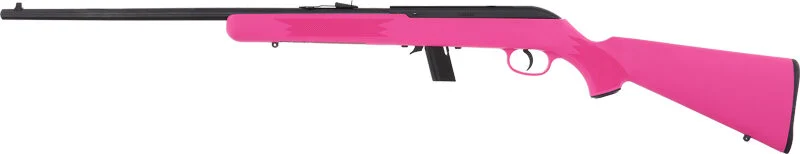 SAVAGE 64F 22LR 21" BBL - BLUED/PINK SYNTHETIC 2 SAVAGE 64F 22LR 21" BBL - BLUED/PINK SYNTHETIC - Image 2