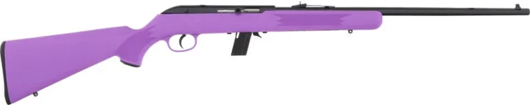 SAVAGE 64F 22LR 21" BBL - BLUED/PURPLE SYNTHETIC 3 SAVAGE 64F 22LR 21" BBL - BLUED/PURPLE SYNTHETIC
