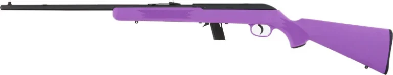 SAVAGE 64F 22LR 21" BBL - BLUED/PURPLE SYNTHETIC 4 SAVAGE 64F 22LR 21" BBL - BLUED/PURPLE SYNTHETIC