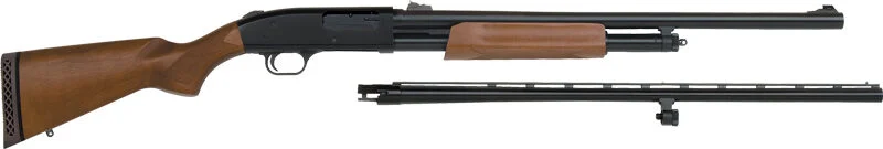MOSSBERG 500 COMBO 12GA 3" - 28"VR 24"RIFLED BLUED HARDWOOD 1 MOSSBERG 500 COMBO 12GA 3" - 28"VR 24"RIFLED BLUED HARDWOOD