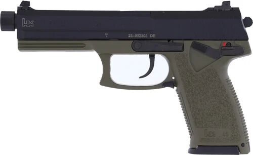 HK MARK 23 V1 DA/SA 45ACP - 5.87" BBL 2-12RD BLACK/GREEN 2 HK MARK 23 V1 DA/SA 45ACP - 5.87" BBL 2-12RD BLACK/GREEN - Image 2