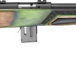 SAVAGE 93 MINIMALIST 22WMR - 18" MATTE/GREEN LAMINATE 2 G91936