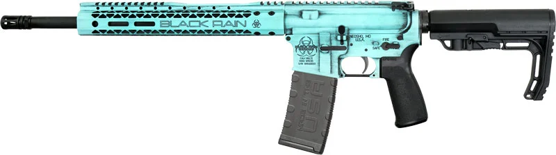 BLACK RAIN SPEC+ FUSION RIFLE - 300BLK 16" TIFFANY BLUE 30RD 2 BLACK RAIN SPEC+ FUSION RIFLE - 300BLK 16" TIFFANY BLUE 30RD - Image 2