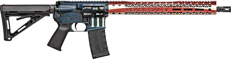 BLACK RAIN SPEC+ PATRIOT RIFLE - 300BLK 16" BETSY ROSS 30RD 1 BLACK RAIN SPEC+ PATRIOT RIFLE - 300BLK 16" BETSY ROSS 30RD