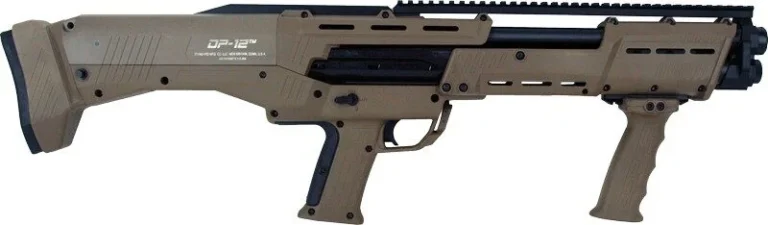 DP-12 12 GA DOUBLE BARREL PUMP - SHOTGUN 16 RDS FLAT DARK EARTH
