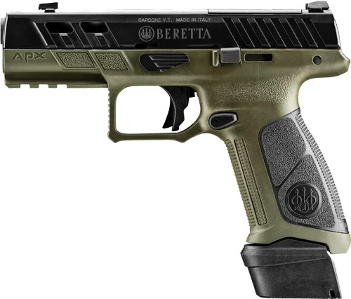 BERETTA APX A1 FS PORTED 9MM - 4.25" 15RD OD GREEN 2 BERETTA APX A1 FS PORTED 9MM - 4.25" 15RD OD GREEN - Image 2