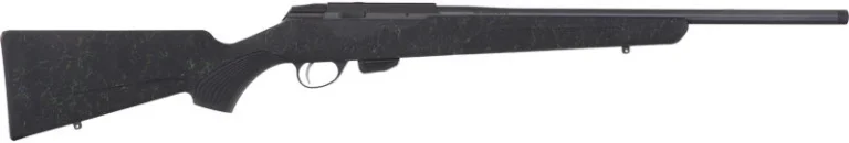 TIKKA T1X LEFT HAND 17HMR 20" - THREADED BLUED/ROUGHTECH EMRLD