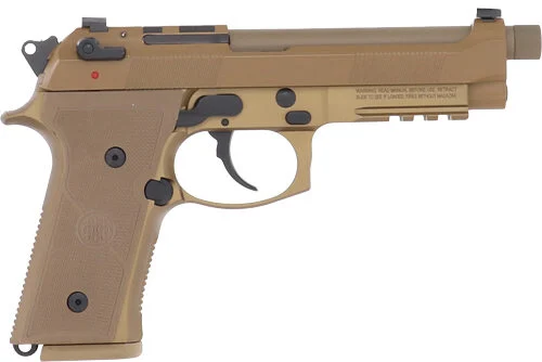 BERETTA M9A4 G 9MM 5.1" 15RD - TAN OPTICS READY THREADED USA 1 BERETTA M9A4 G 9MM 5.1" 15RD - TAN OPTICS READY THREADED USA