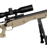 CRICKETT PRECISION RIFLE 22LR - BLUED/FDE THREADED W/SCOPE 5 GKSA2152 1